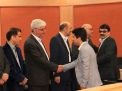 دیدارنوروزی رییس دانشگاه صنعتی شاهرود باکارکنان واعضای هیات علمی 